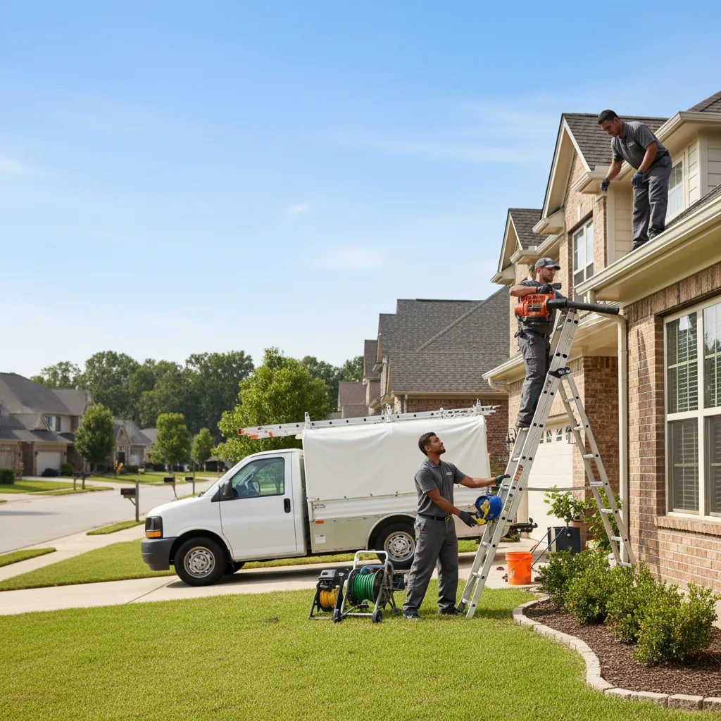 Home Gutter Service in Hughes Springs, TX near me
